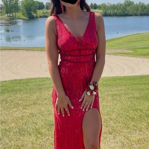 Red Formal Dress (Prom, Hoco, Etc.)